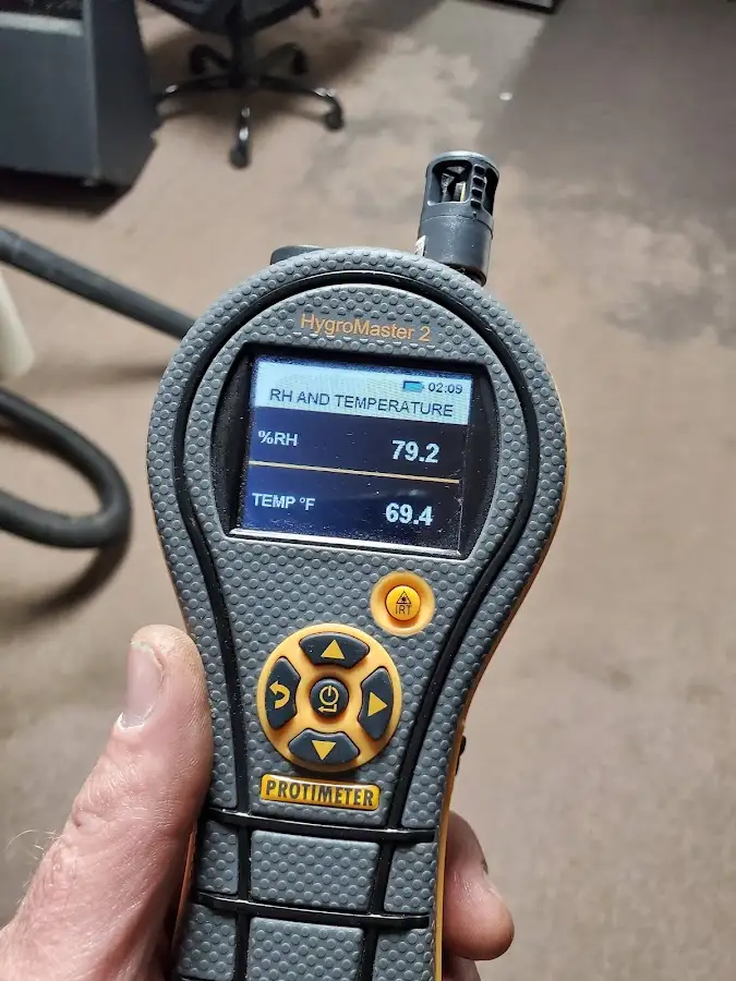 Moisture meter humidity assessment for Mold Remediation & Removal in Kaukauna